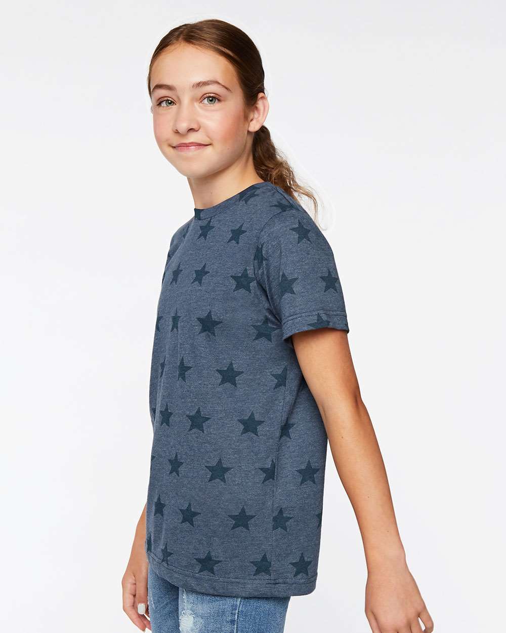 Youth Star Print Tee
