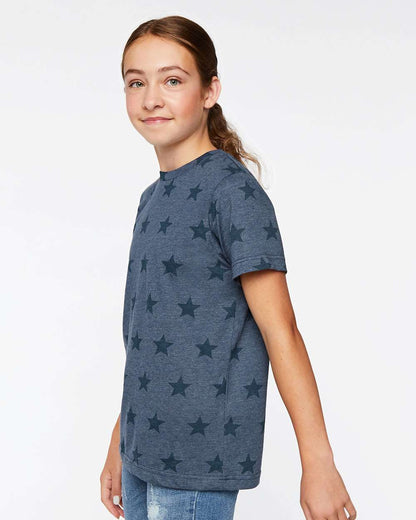 Youth Star Print Tee