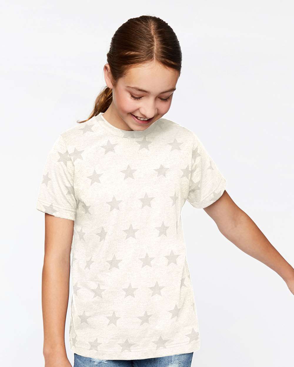 Youth Star Print Tee
