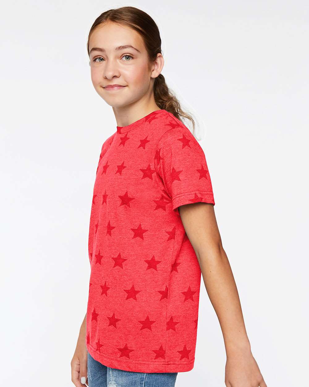 Youth Star Print Tee