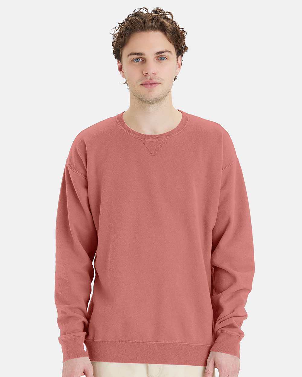 Unisex Garment-Dyed Crewneck Sweatshirt