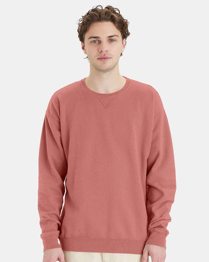 Unisex Garment-Dyed Crewneck Sweatshirt