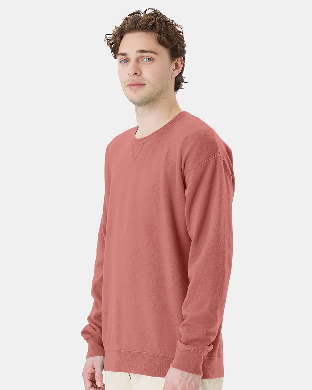 Unisex Garment-Dyed Crewneck Sweatshirt