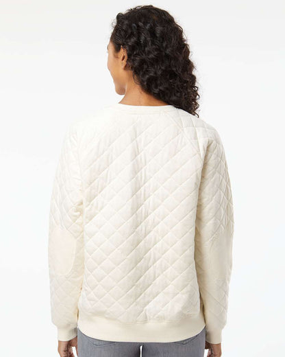 Women's Quilted Crewneck Pullover