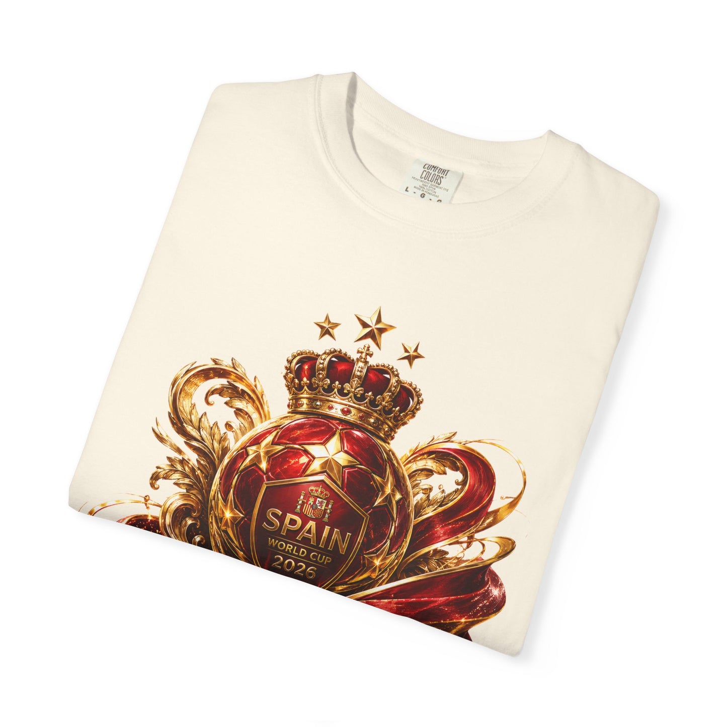 Spain Football World Cup 2026 'Crowned Glory' Imperial Trophy | Premium Graphic Tee