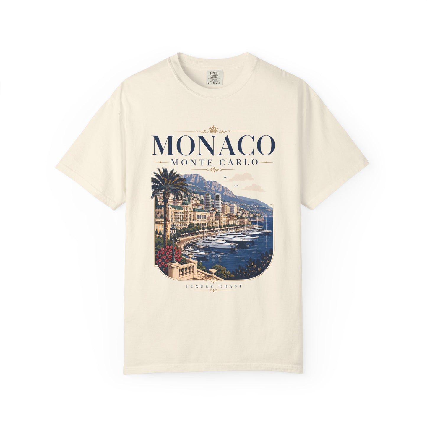 Monaco Monte Carlo – Luxury Coast | Premium Summer Tee
