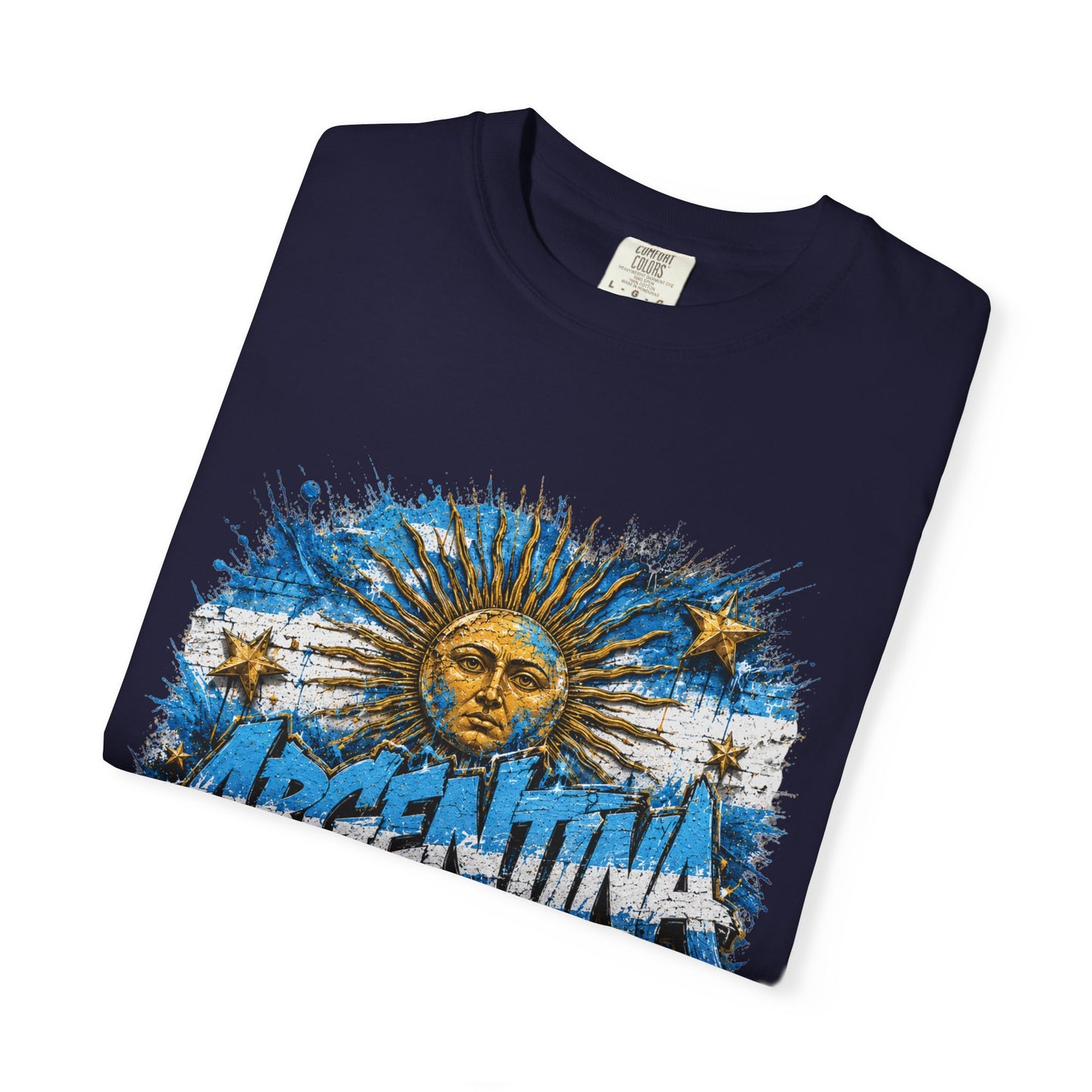 Argentina Football 'Street Glory' World Cup 2026 Graffiti – Paint Splatter | Premium Summer Tee