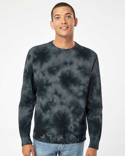Unisex Midweight Tie-Dyed Crewneck Sweatshirt