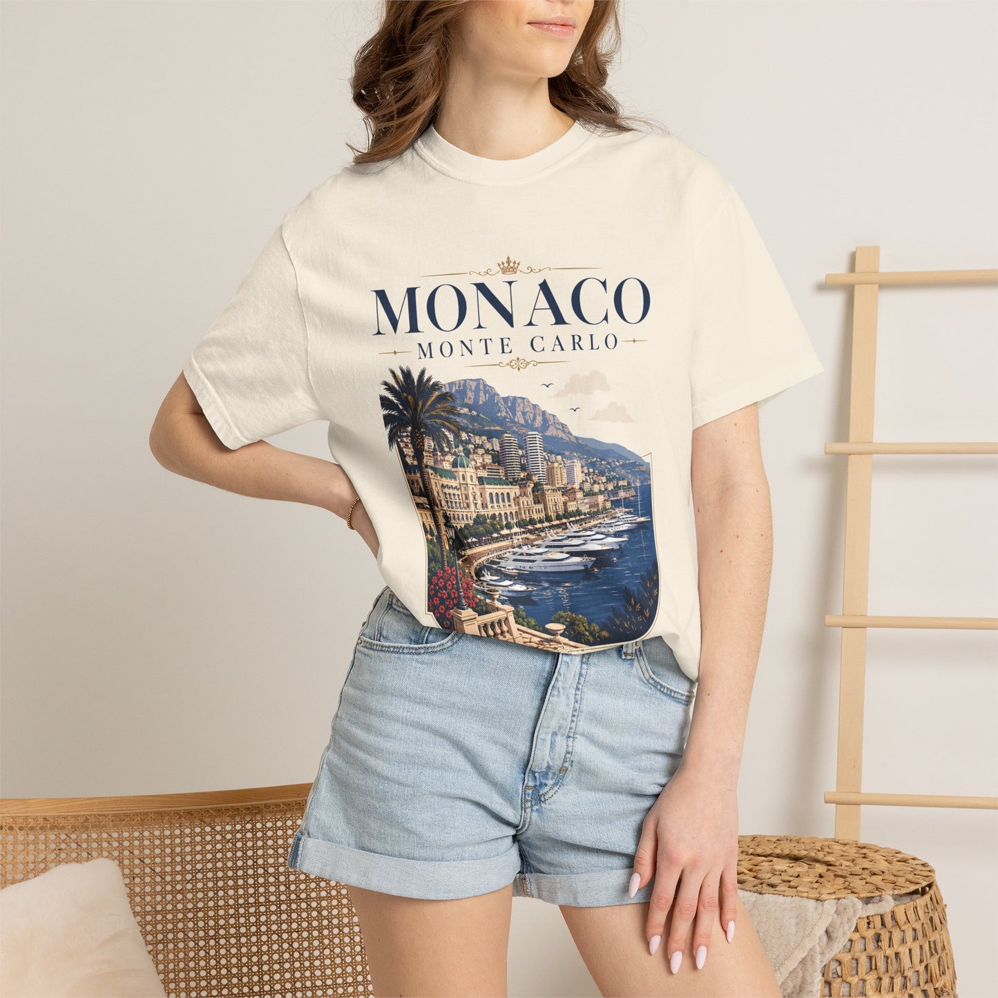 Monaco Monte Carlo – Luxury Coast | Premium Summer Tee