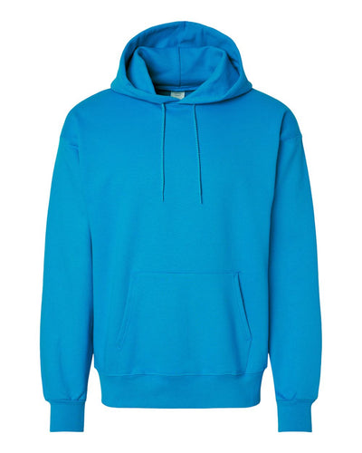 Adult 9.7 oz. Ultimate CottonÂ® 90/10 Pullover Hooded Sweatshirt Teal