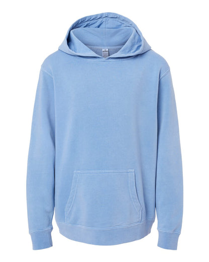 Independent Trading Co. PRM1500Y Youth Midweight Pigment-Dyed Hooded Sweatshirt