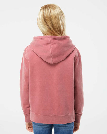 Youth Midweight Pigment-Dyed Hooded Sweatshirt