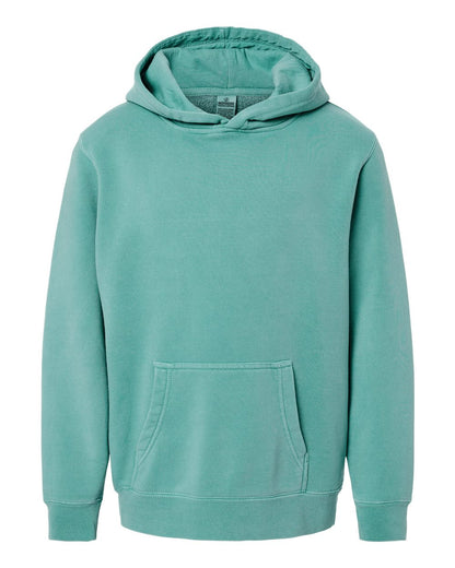 Independent Trading Co. PRM1500Y Youth Midweight Pigment-Dyed Hooded Sweatshirt