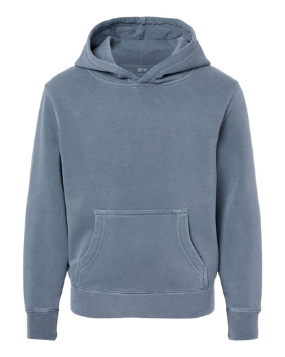 Independent Trading Co. PRM1500Y Youth Midweight Pigment-Dyed Hooded Sweatshirt