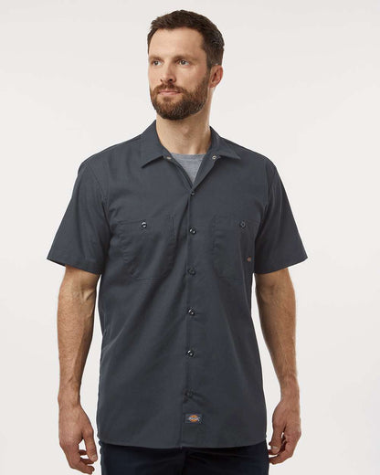 Men's Industrial Short Sleeve Work Shirt