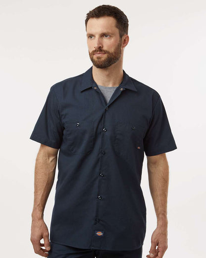 Men's Industrial Short Sleeve Work Shirt