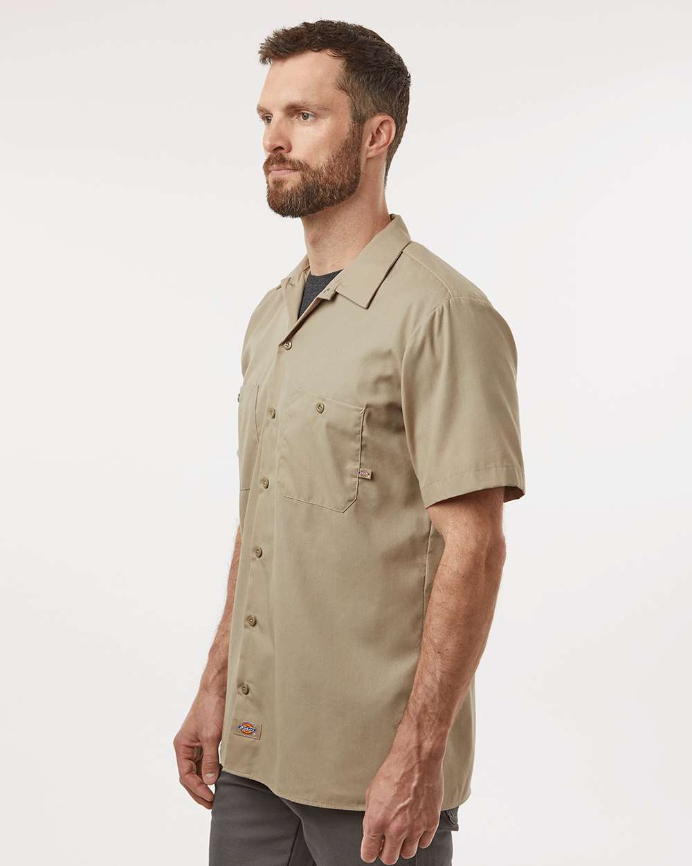 Men's Industrial Short Sleeve Work Shirt