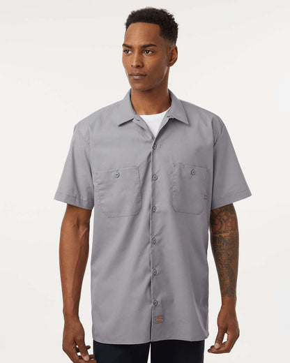 Men's Industrial Short Sleeve Work Shirt