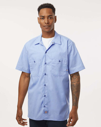Men's Industrial Short Sleeve Work Shirt