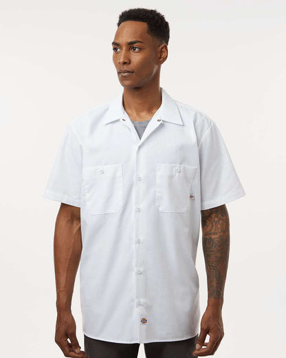 Men's Industrial Short Sleeve Work Shirt