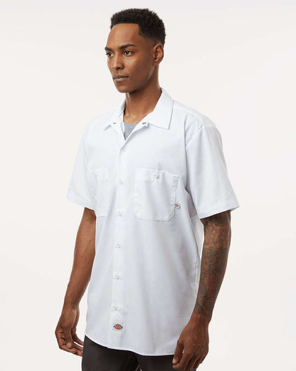 Men's Industrial Short Sleeve Work Shirt