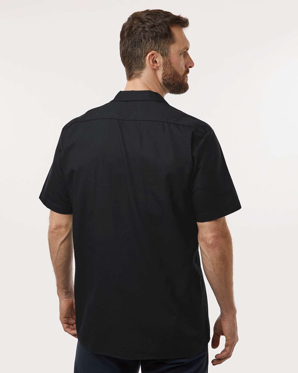 Men's Tall Industrial Short Sleeve Work Shirt