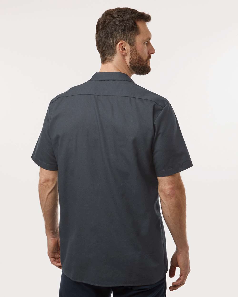 Men's Tall Industrial Short Sleeve Work Shirt