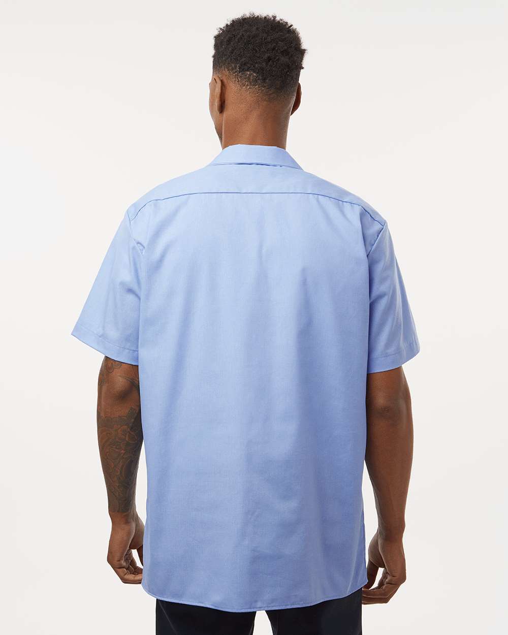 Men's Tall Industrial Short Sleeve Work Shirt