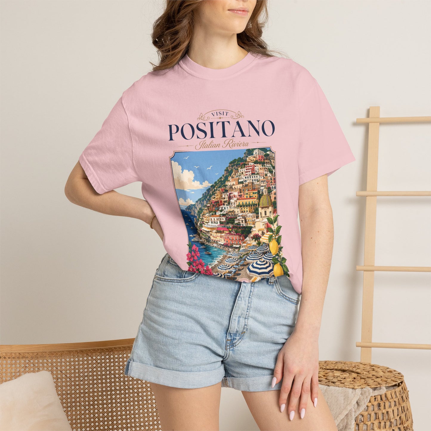 Visit Positano – Italian Riviera | Premium Summer Tee
