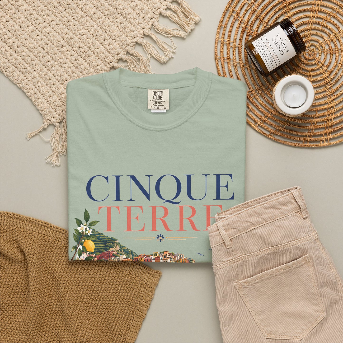 Cinque Terre – Italian Coast | Premium Summer Tee