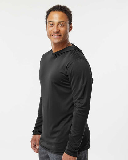 Men's Momentum Hooded Long Sleeve T-Shirt