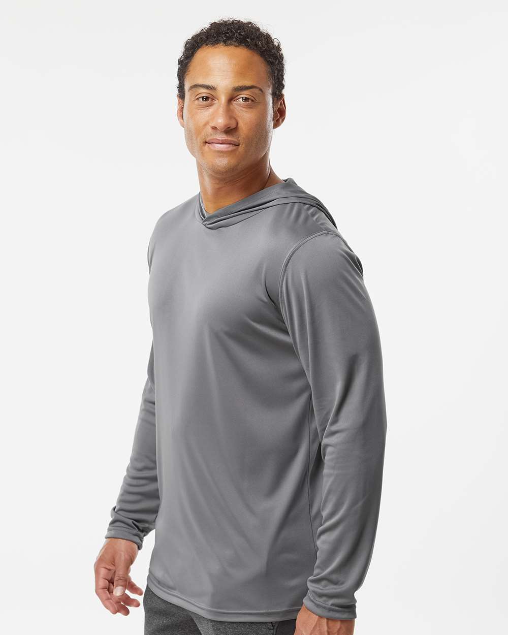 Men's Momentum Hooded Long Sleeve T-Shirt