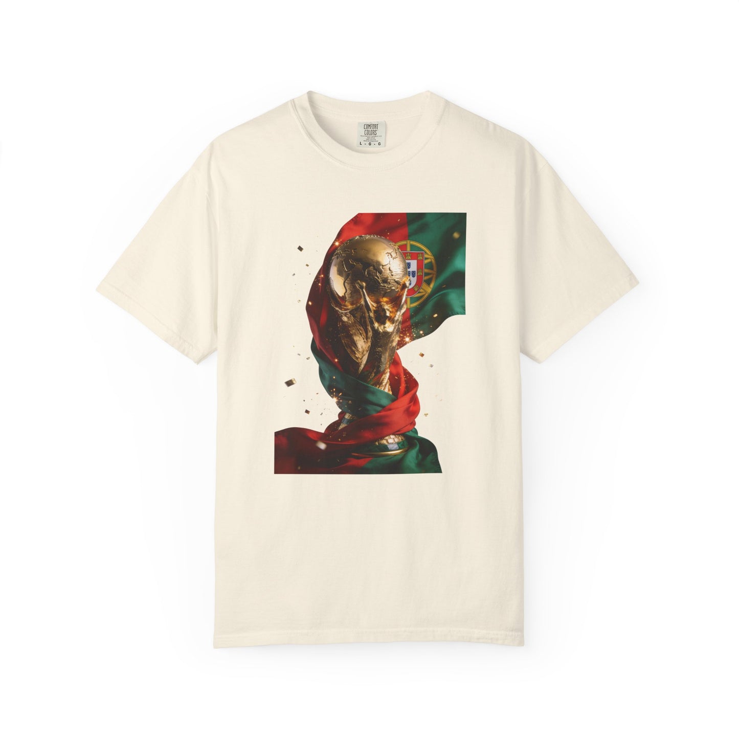 Portugal Football 'Taça de Glória' Wrapped Trophy Emblem | Premium Graphic Tee
