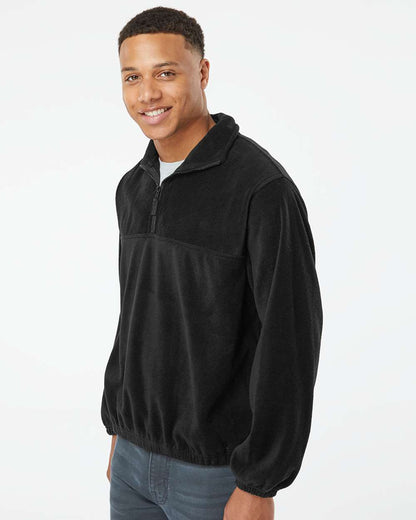 Men's Polar Fleece Quarter-Zip Pullover