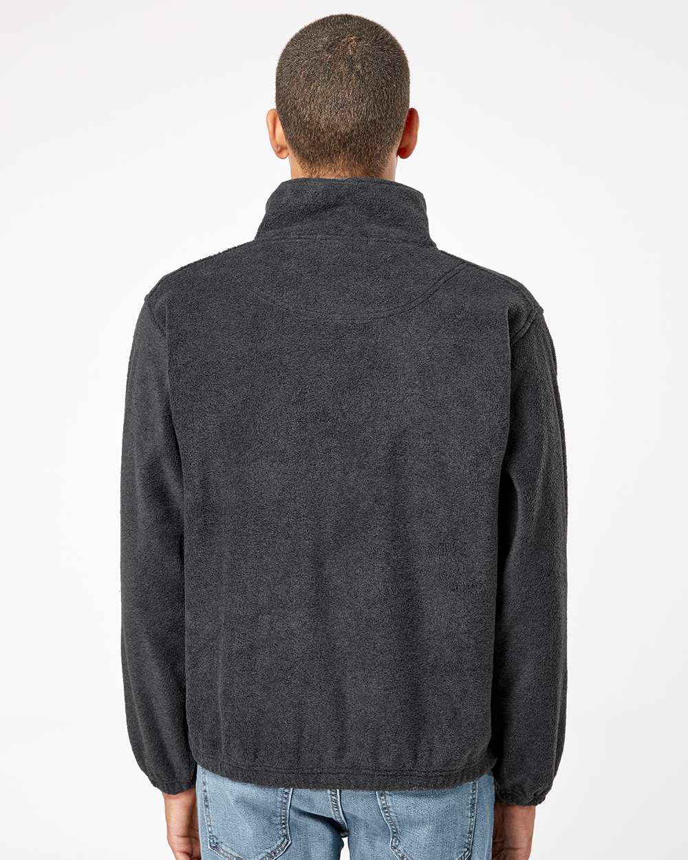 Men's Polar Fleece Quarter-Zip Pullover