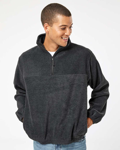 Men's Polar Fleece Quarter-Zip Pullover