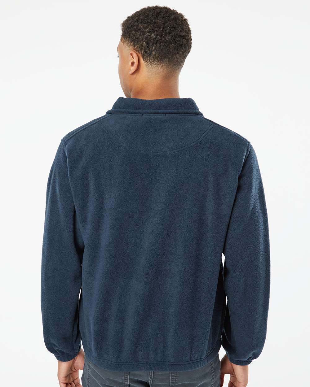Men's Polar Fleece Quarter-Zip Pullover