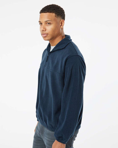 Men's Polar Fleece Quarter-Zip Pullover