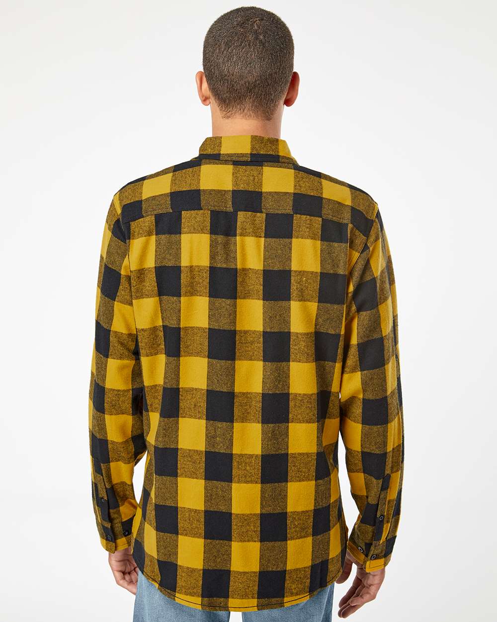 Men's Yarn-Dyed Flannel Shirt
