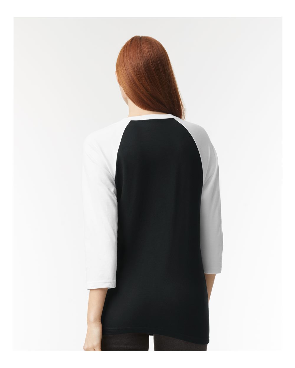 Unisex CVC Three-Quarter Sleeve Tee