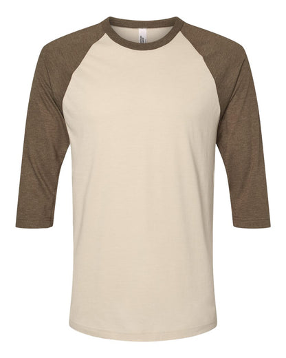 American Apparel 2003CVC CVC Three-Quarter Sleeve Tee