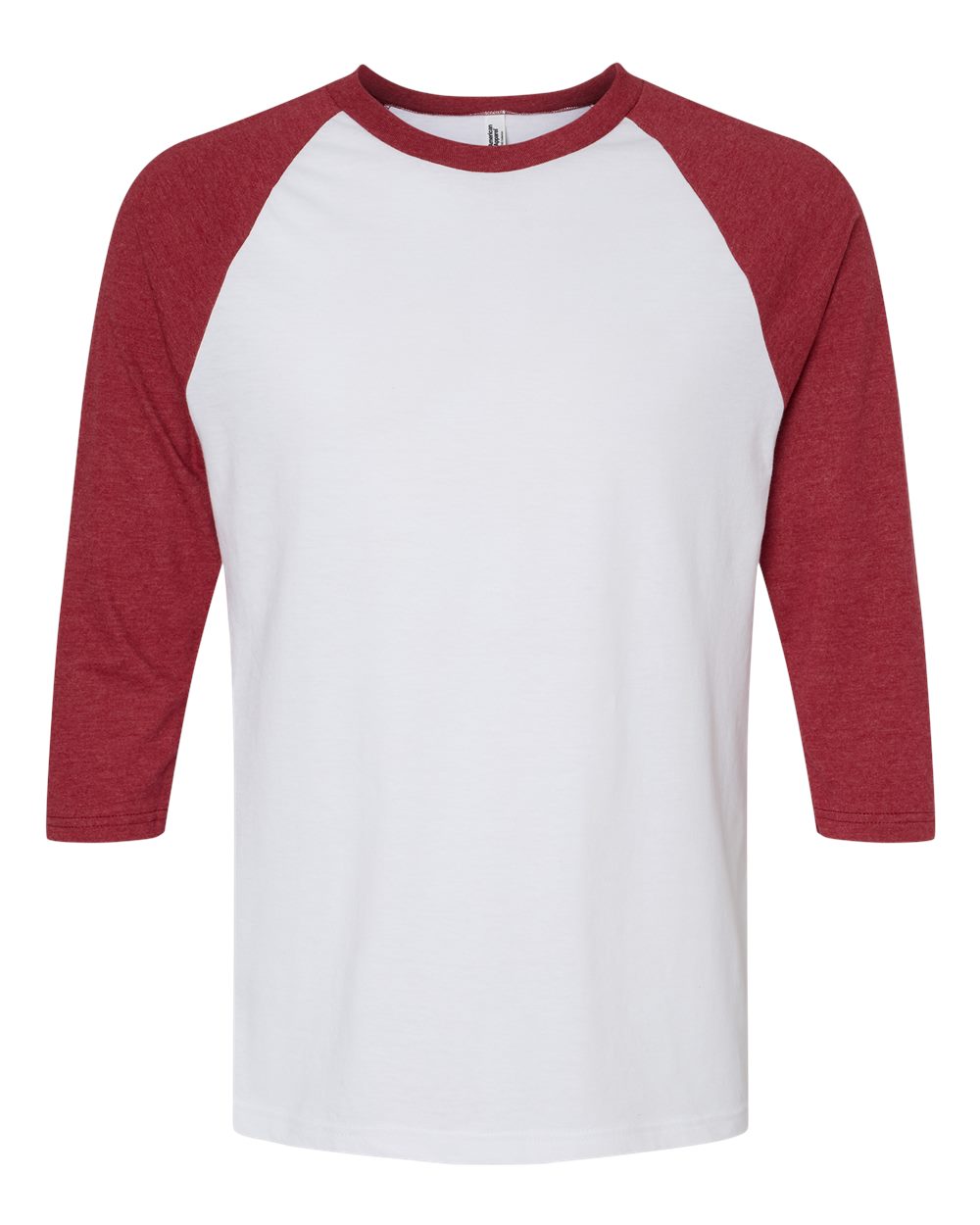 American Apparel 2003CVC CVC Three-Quarter Sleeve Tee