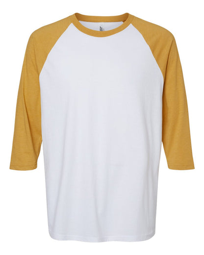 American Apparel 2003CVC CVC Three-Quarter Sleeve Tee