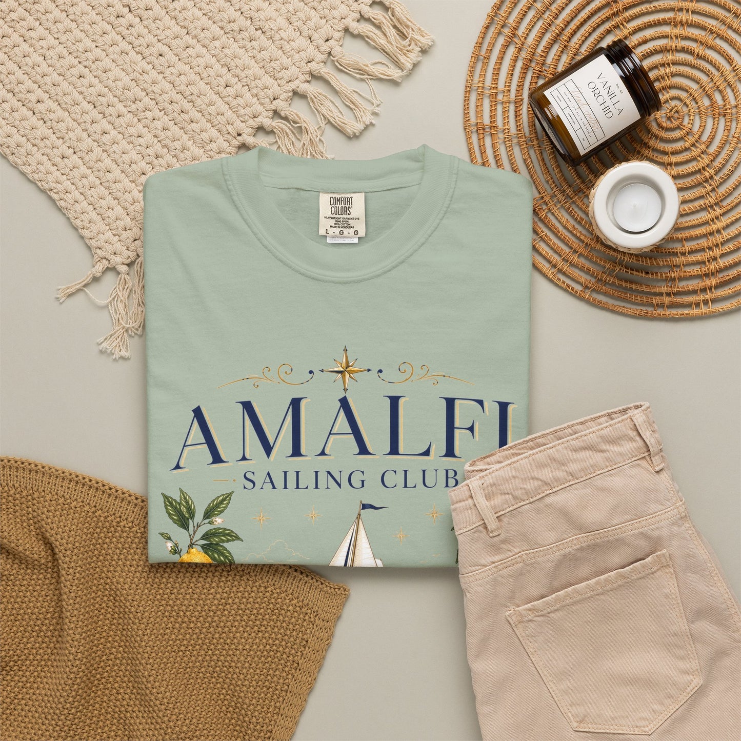 Amalfi Sailing Club – Regatta Luxury | Premium Graphic Tee