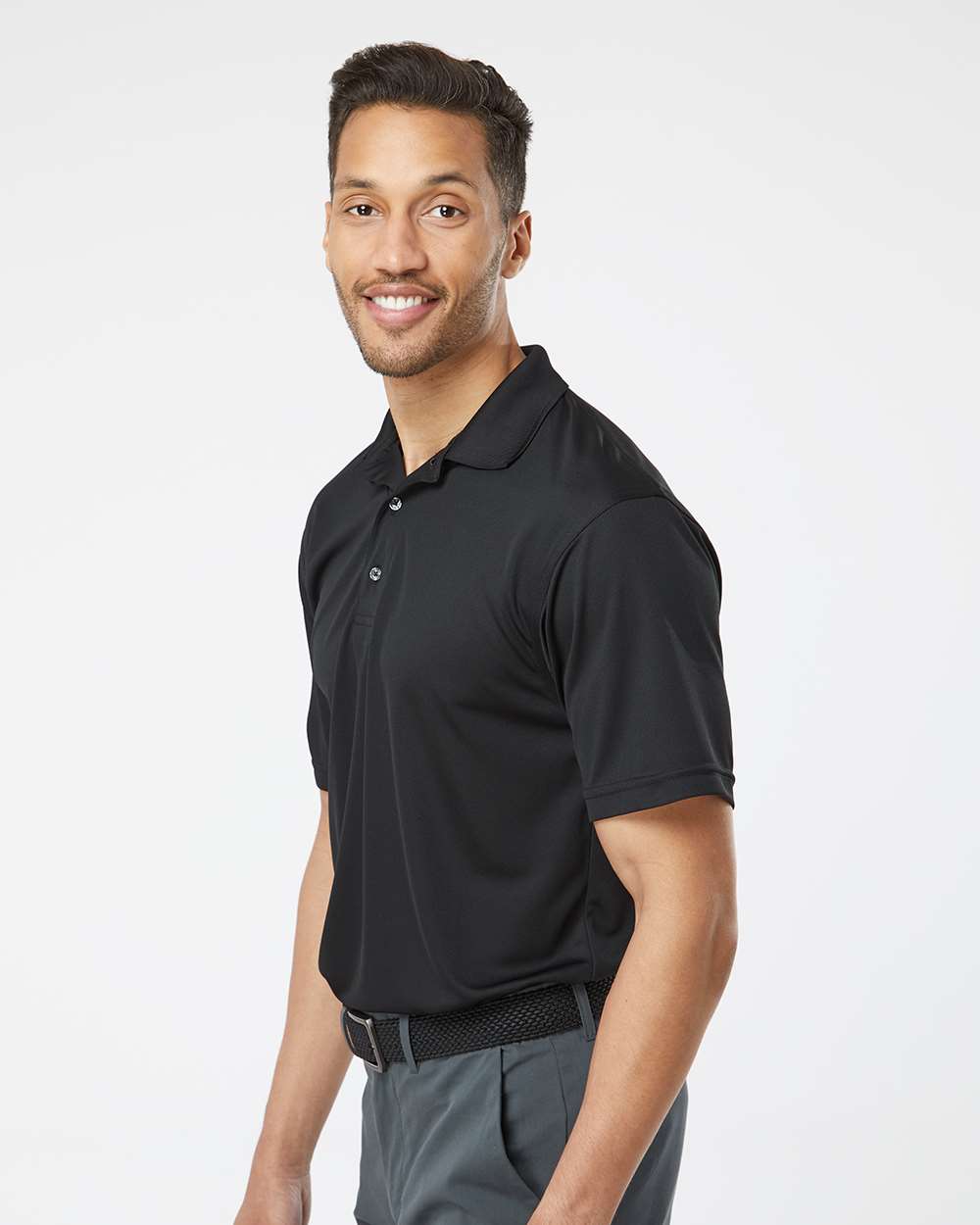 Men's Saratoga Performance Mini Mesh Polo