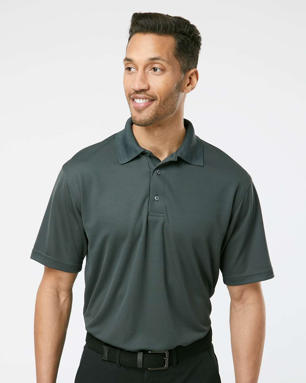 Men's Saratoga Performance Mini Mesh Polo