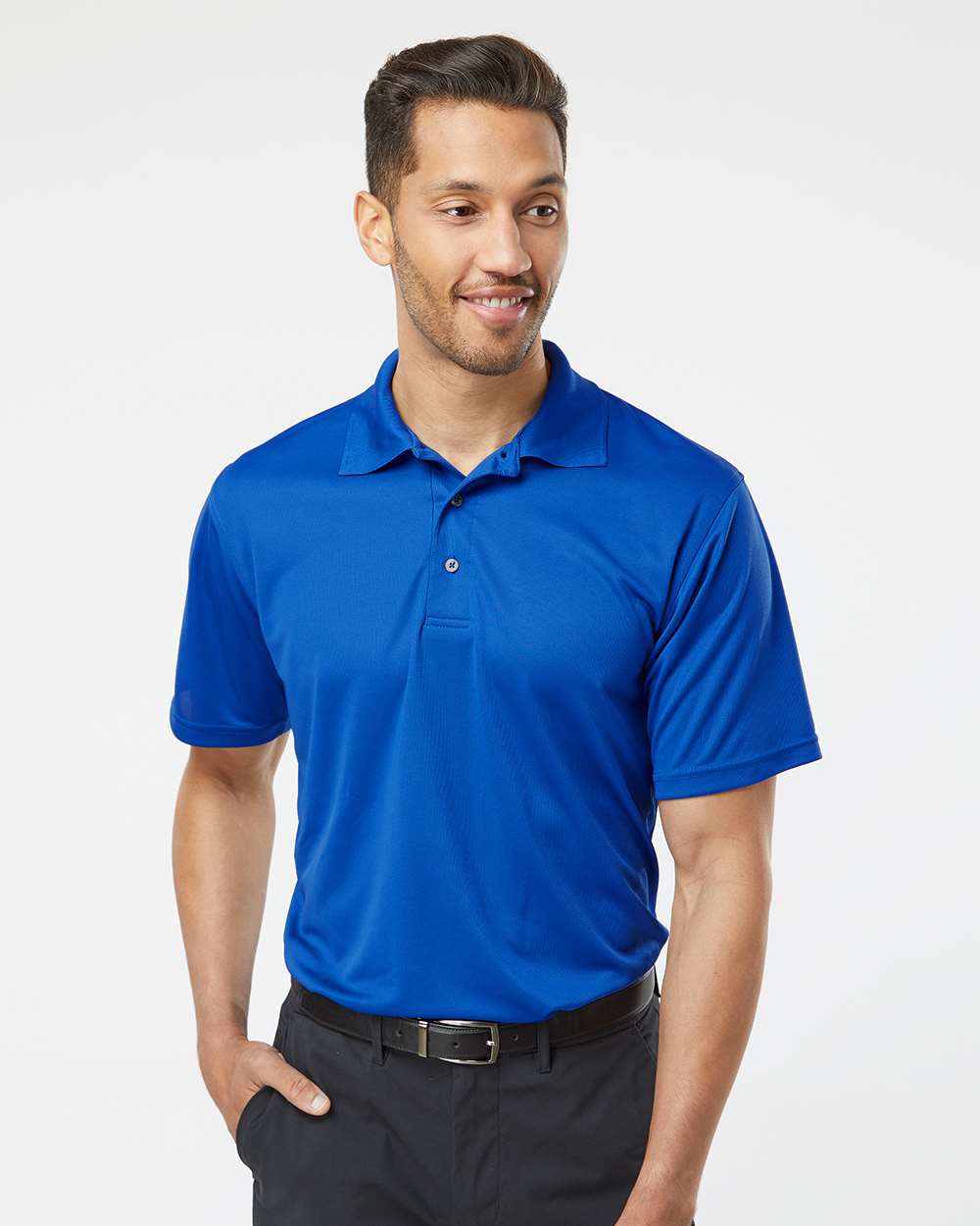 Men's Saratoga Performance Mini Mesh Polo