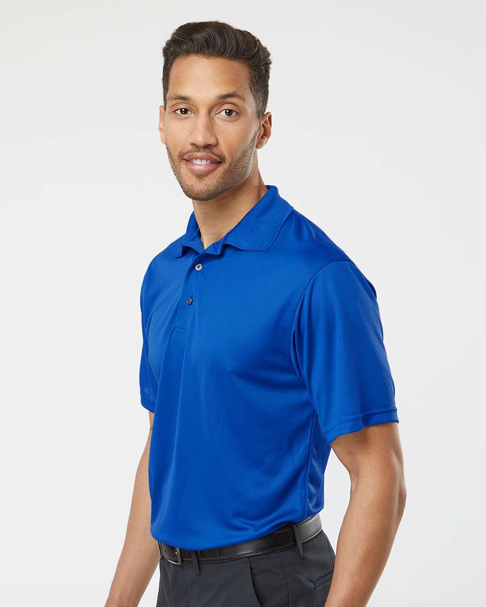 Men's Saratoga Performance Mini Mesh Polo