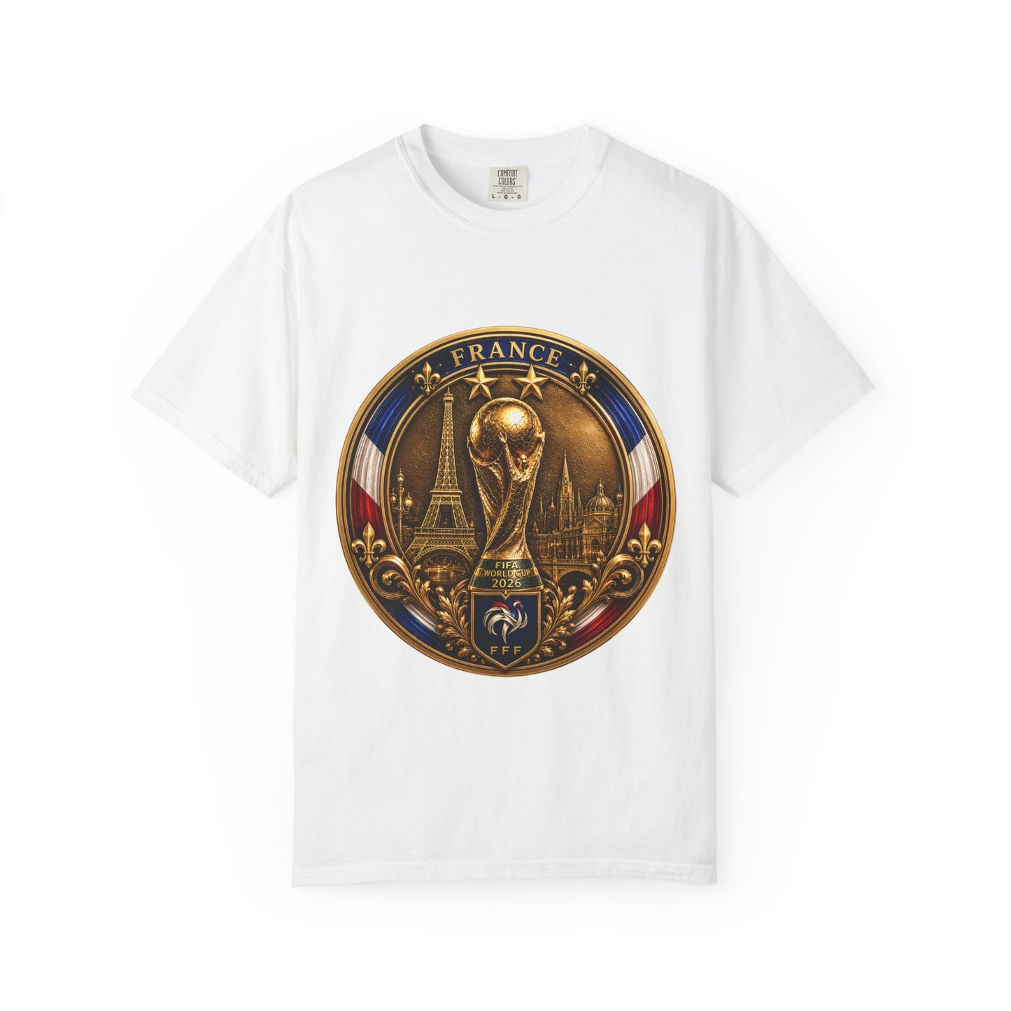France Football World Cup 2026 Sovereign Arch Medallion – Imperial Glory | Premium Graphic Tee