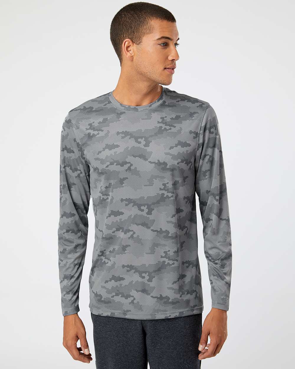 Unisex Pompano Performance Camo Long Sleeve T-Shirt